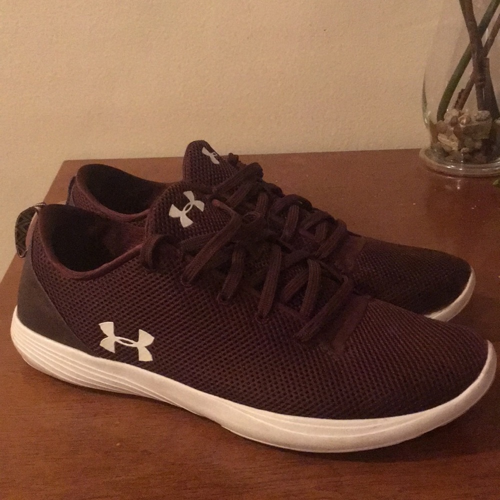 Maroon Under Armour Sneakers